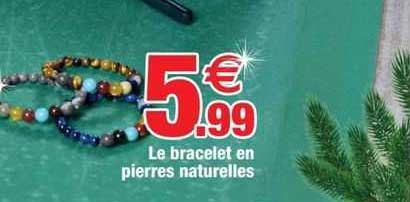 le bracelet en pierres naturelles