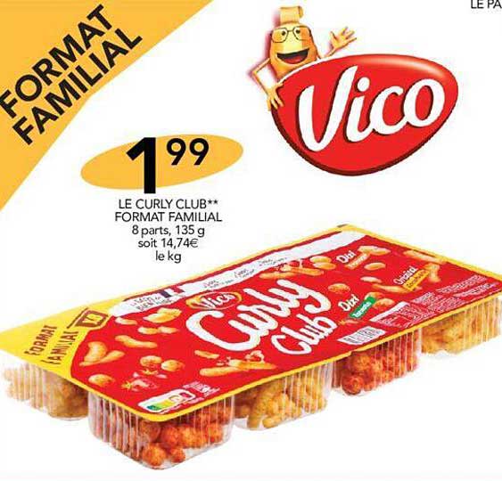 le curly club format familial vico