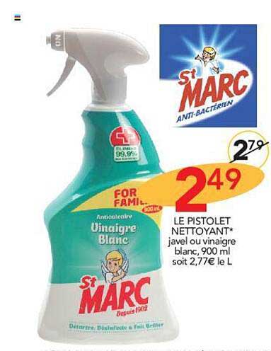 le pistolet nettoyant st marc