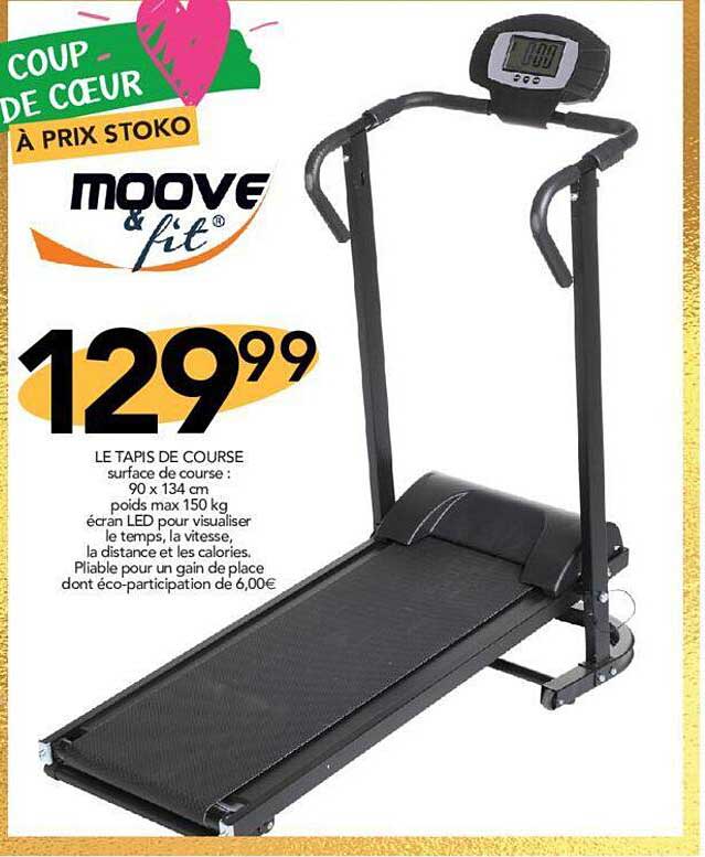 le tapis de course moove & fit