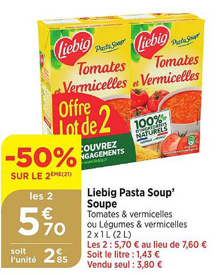 liebig pasta soup' soupe