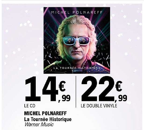 michel polnareff la tournée historique