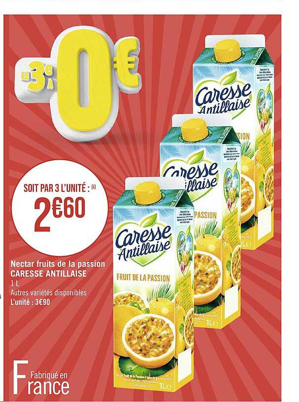 Nectar Fruits De La Passion Caresse Antillaise