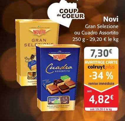 novi gran selezione ou cuadro assortito