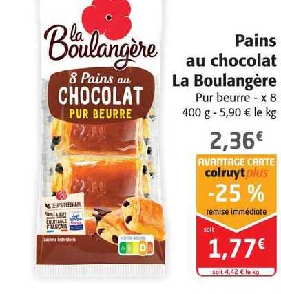 Pains Au Chocolat La Boulangère