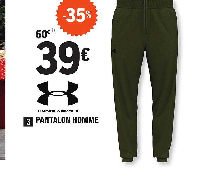 pantalon homme under armour