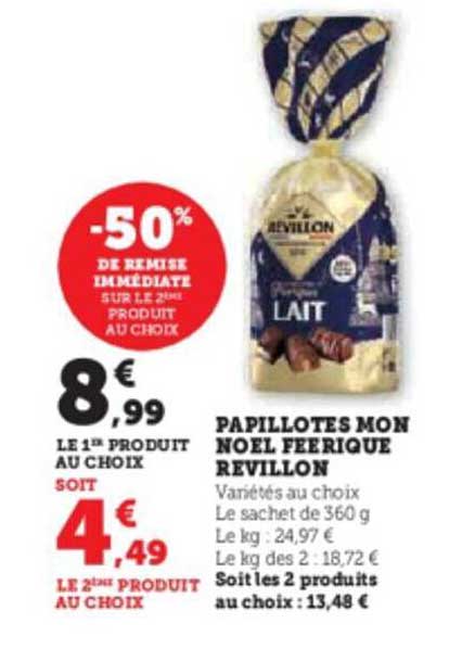 papillotes mon noël féerique révillon