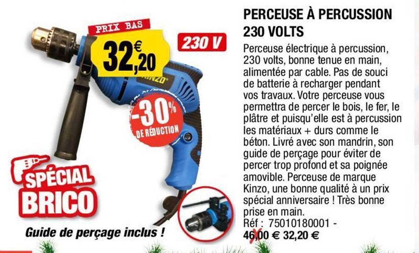 perceuse à percussion 230 volts