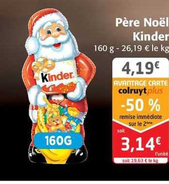père noël kinder