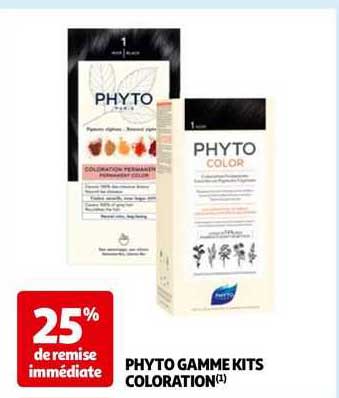 phyto gamme kits coloration