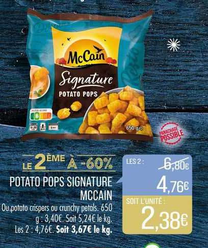 potato chips signature mccain