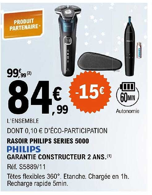 rasoir philips séries 5000