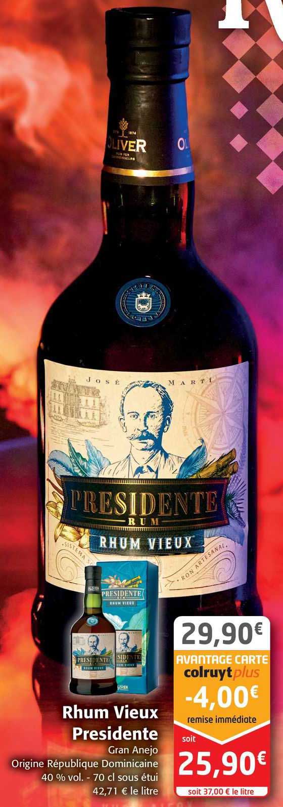 rhum vieux présidente