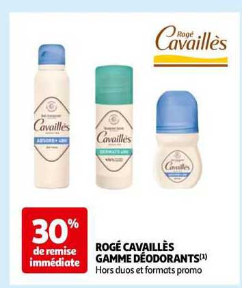 rogé cavaillès gamme déodorants