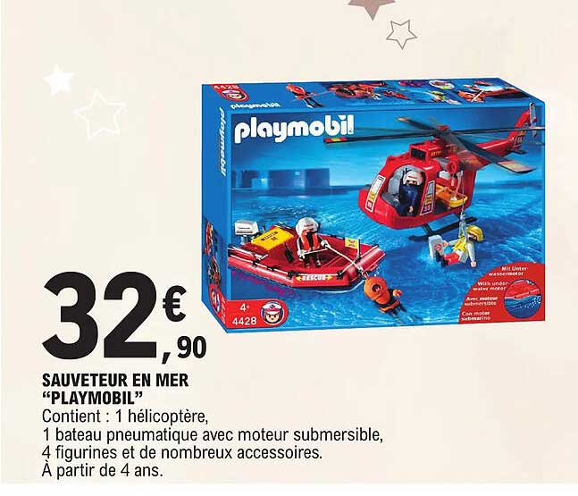sauveteur en mer "playmobil"