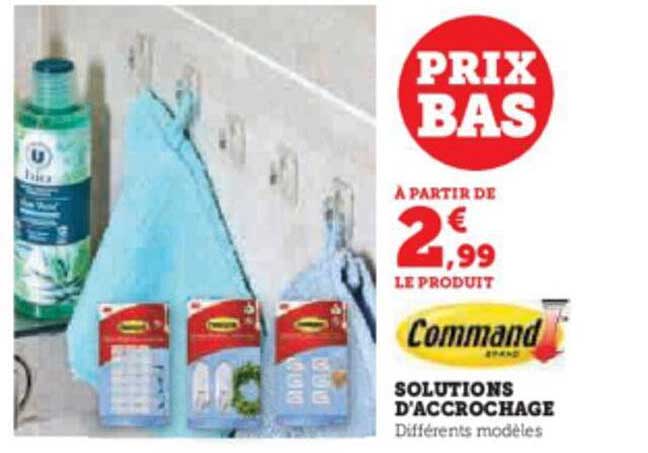 solutions d'accrochage command