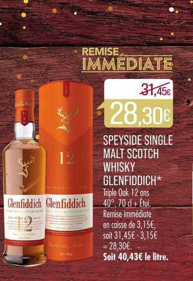 speyside single malt scotch whisky glenfiddich