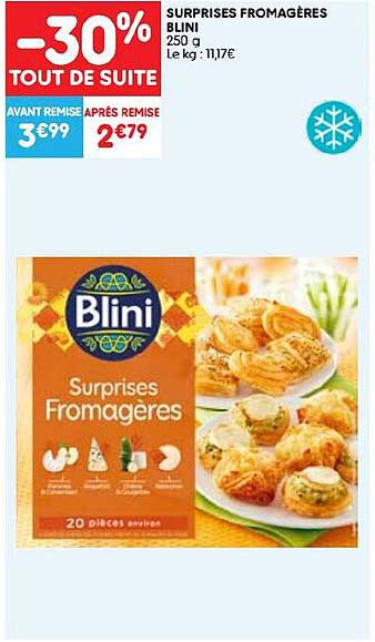 surprises fromagères blini