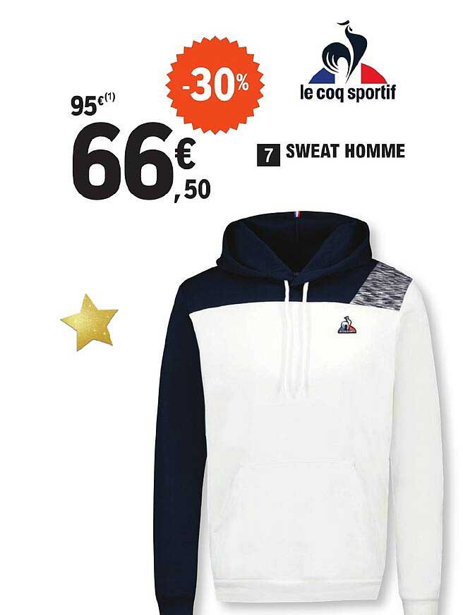 sweat homme le coq sportif