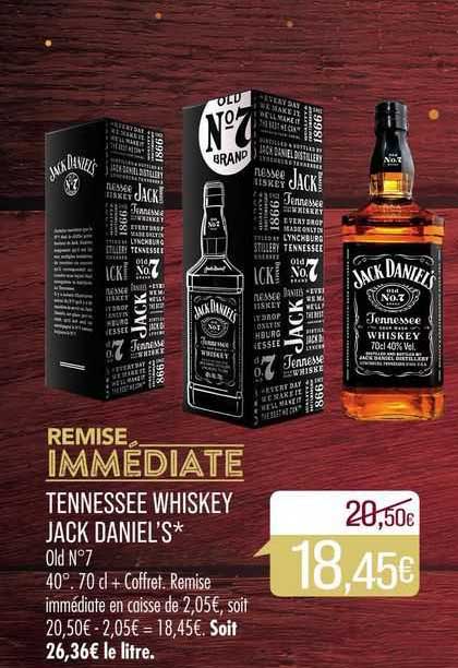 tennessee whiskey jack daniel's