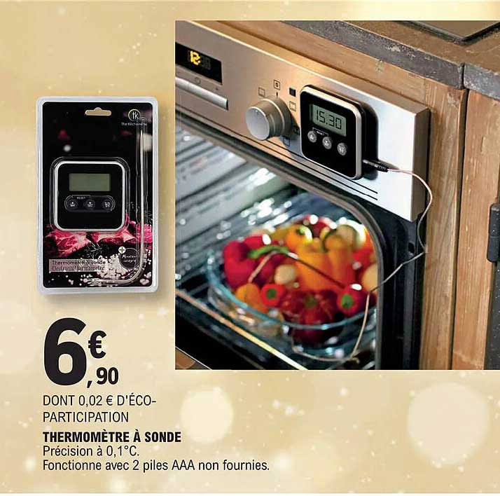 thermomètre à sonde