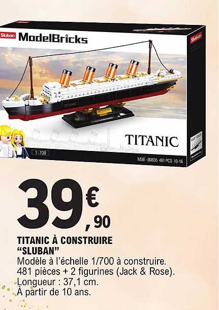 titanic à construire "sluban"