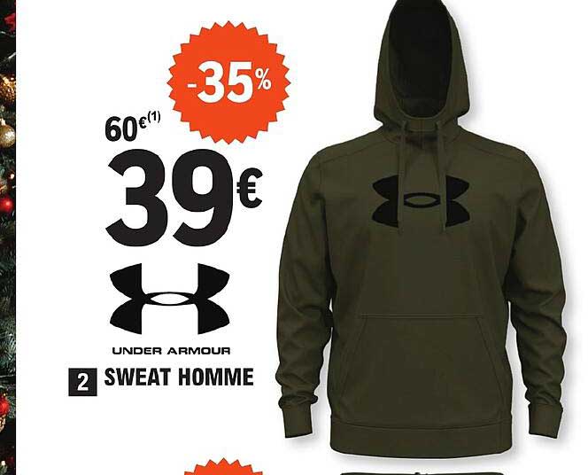 under armour sweat homme