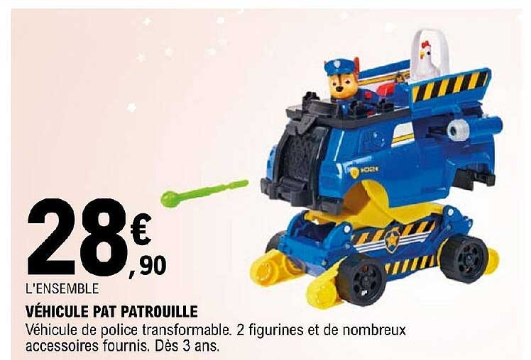 véhicule pat patrouille