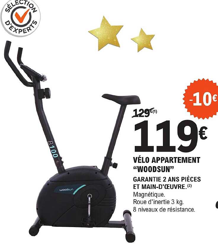 vélo appartement "woodsun"