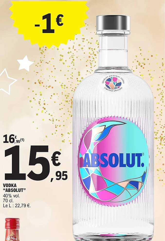 Vodka "absolut"