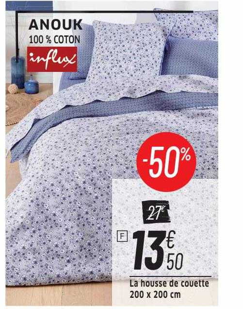 Anouk : La Housse De Couette 200 X 200 Cm
