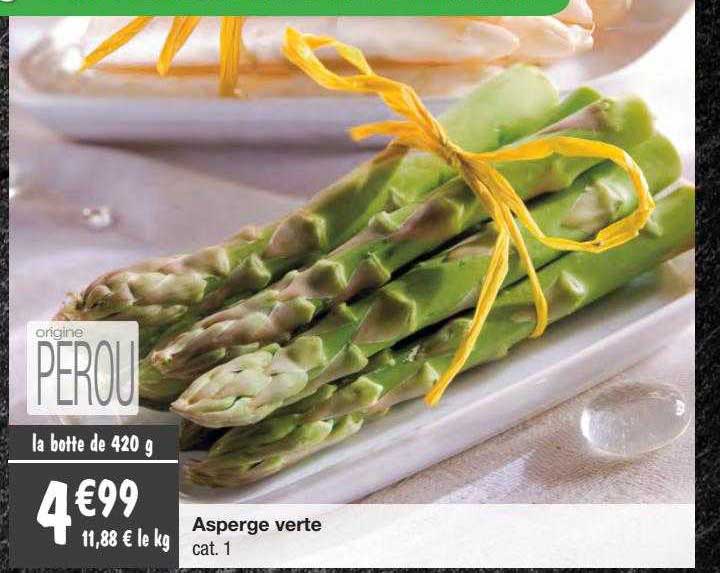 asperge verte