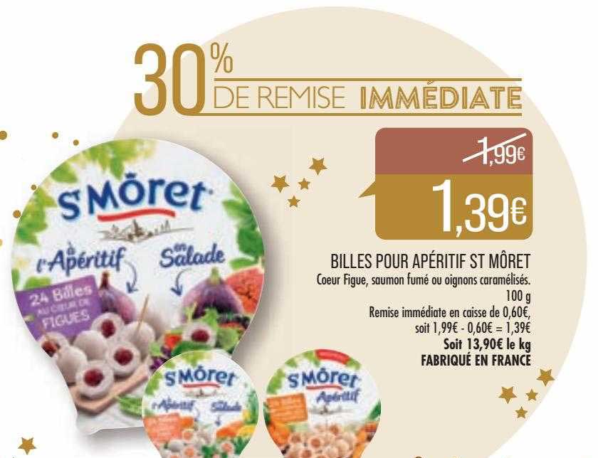 billes pour apéritif st môret