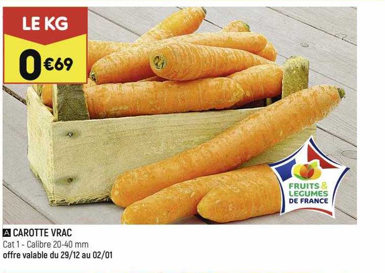 Carotte Vrac