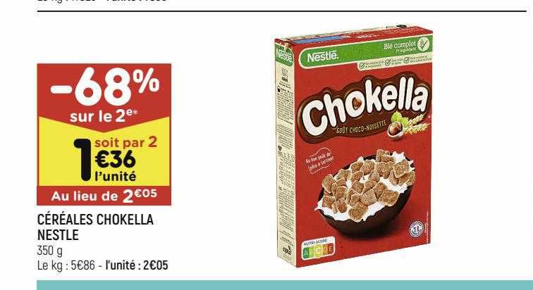 Céréales Chokella Nestlé