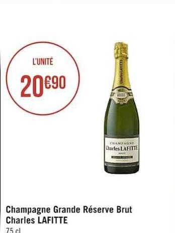 champagne grande réserve brut charles lafitte