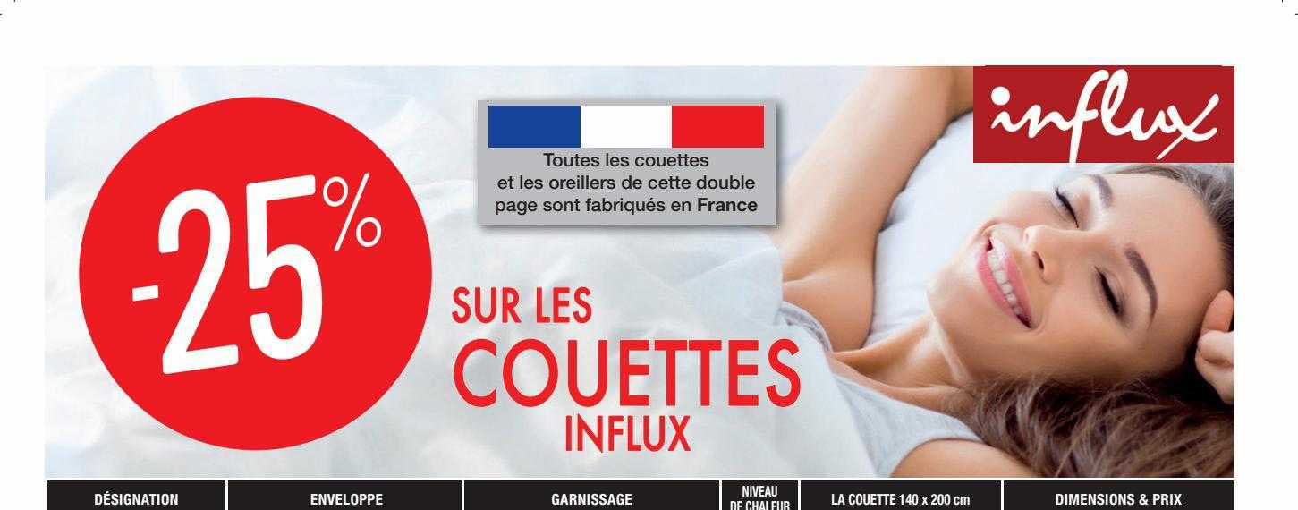 Couettes Influx