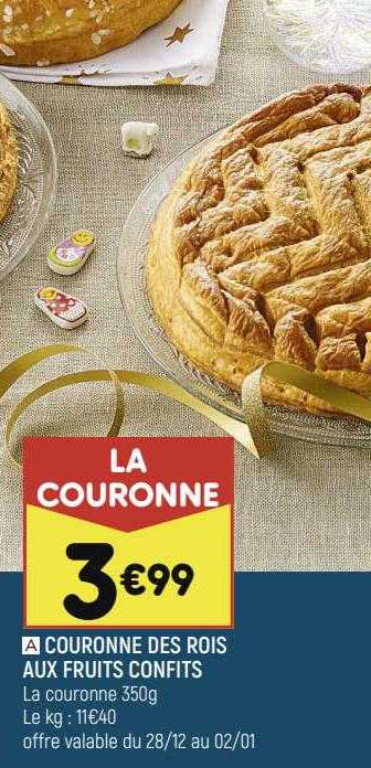 Couronne Des Rois Aux Fruits Confits