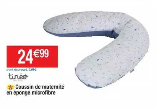 coussin de maternité en éponge microfibre tinéo