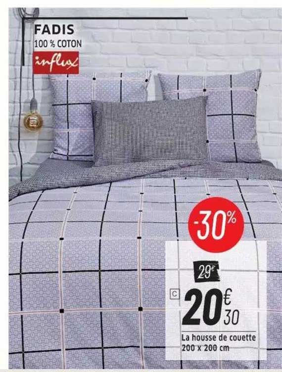 Fadis : La Housse De Couette 200 X 200 Cm