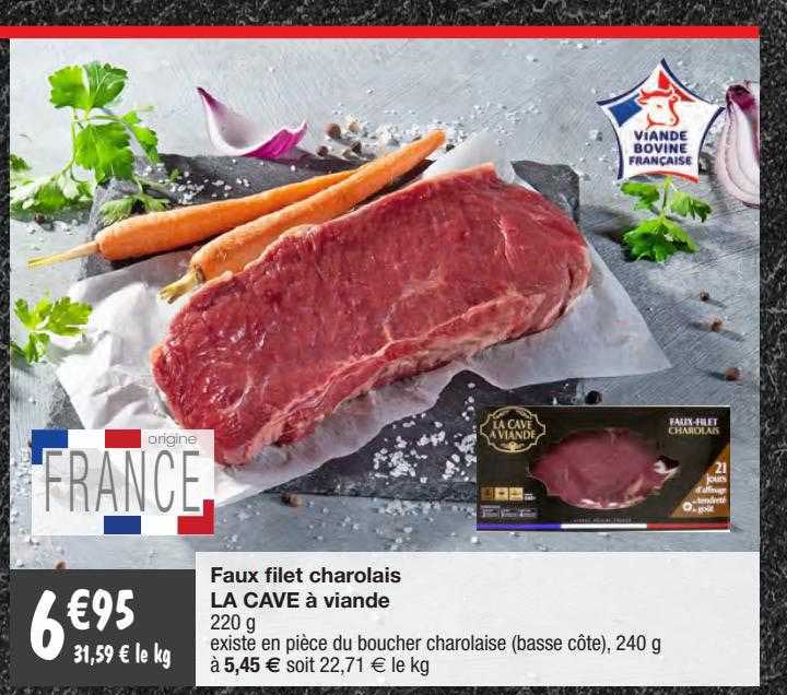 Faux Filet Charolais La Cave à Viande