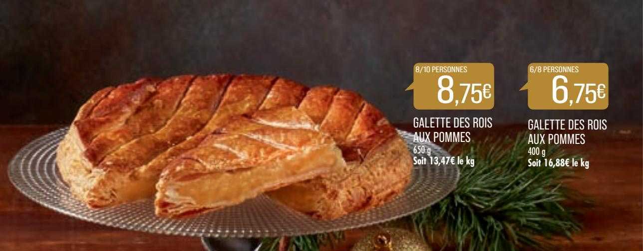 galette des rois aux pommes