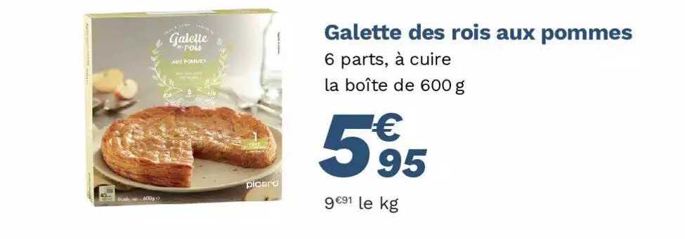 galette des rois aux pommes