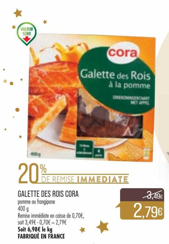 galette des rois cora