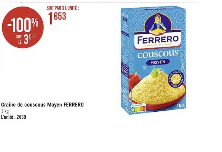 graine de couscous moyen ferrero