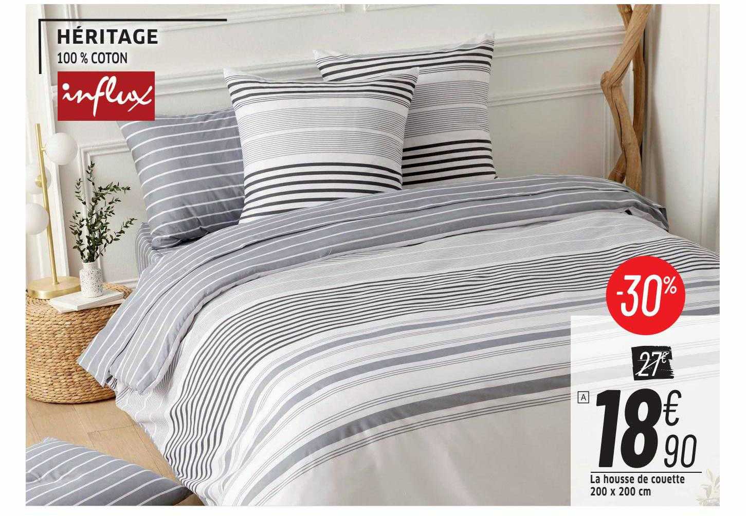 Héritage : La Housse De Couette 200 X 200 Cm