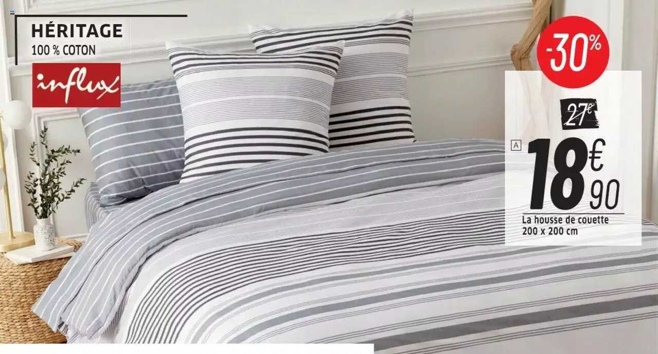 Héritage : La Housse De Couette 200 X 200 Cm