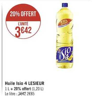 Huile Isio 4 Lesieur