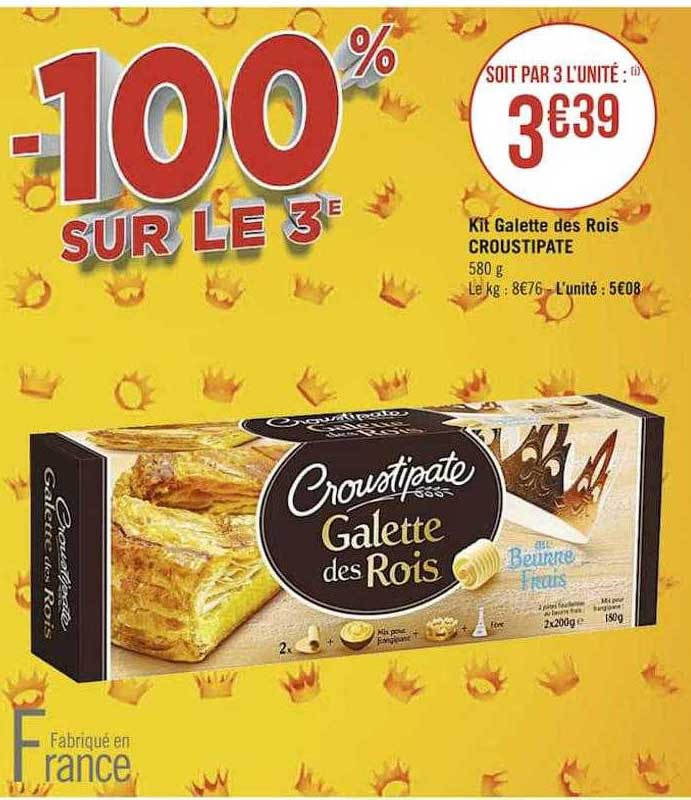 kit galette des rois croustipate