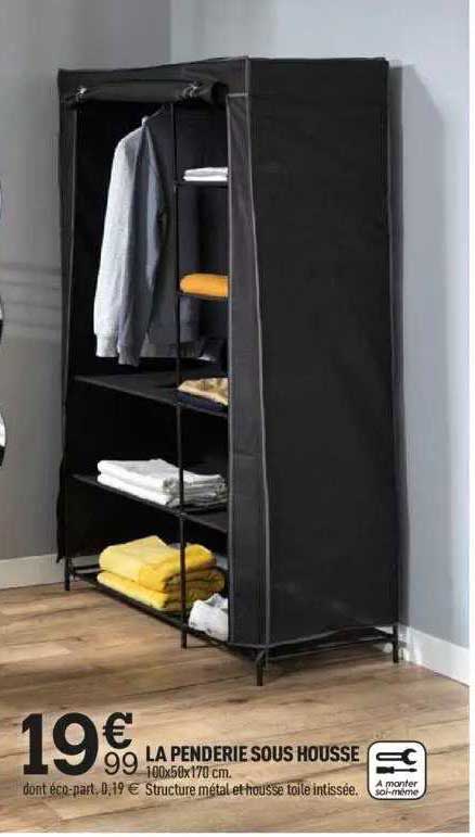 la penderie sous housse